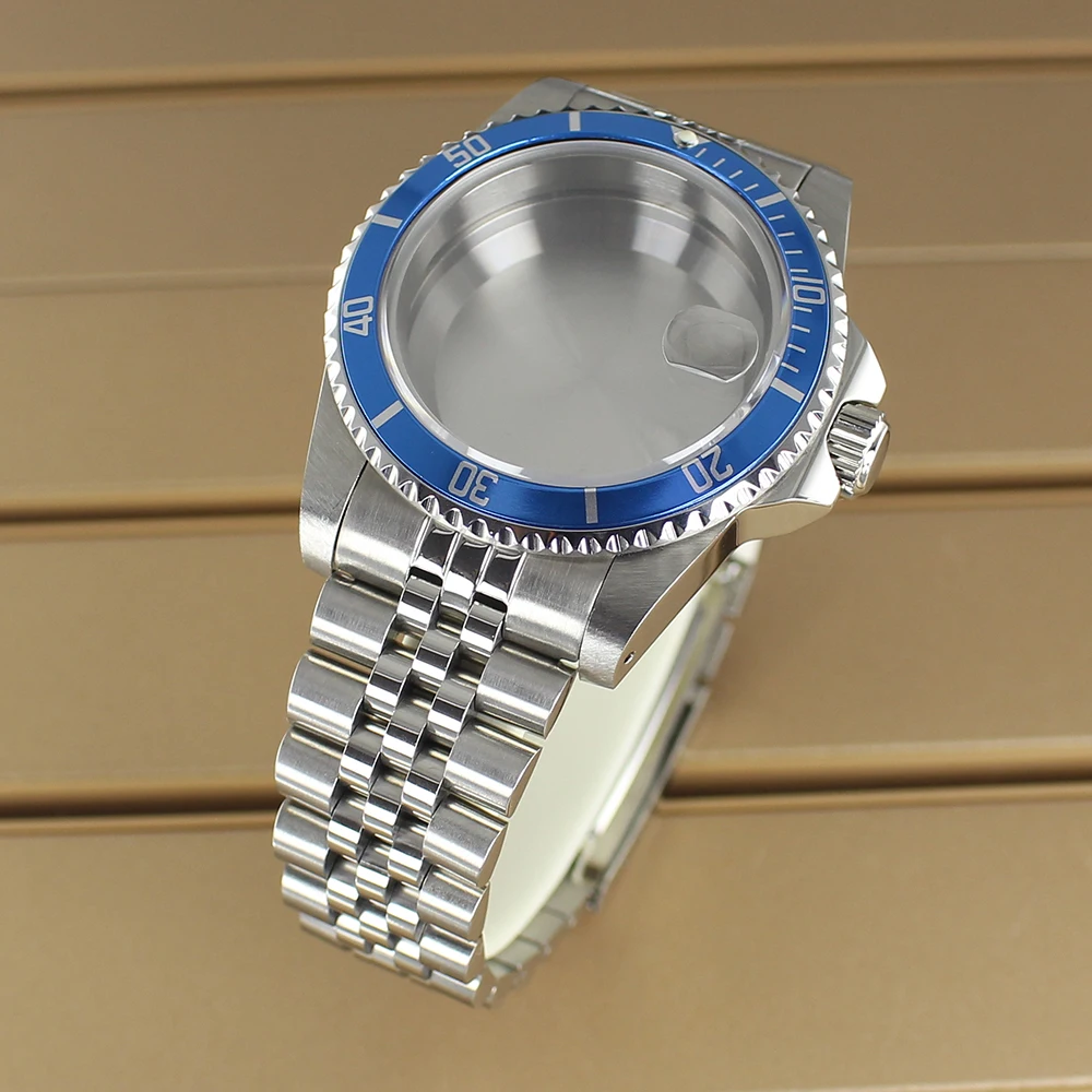 

38mm Vintage Watch Case 316L Stainless Steel For Seiko NH35 NH36 NH38 NH34 Movement Sapphire Crystal Waterproof Retro Submariner