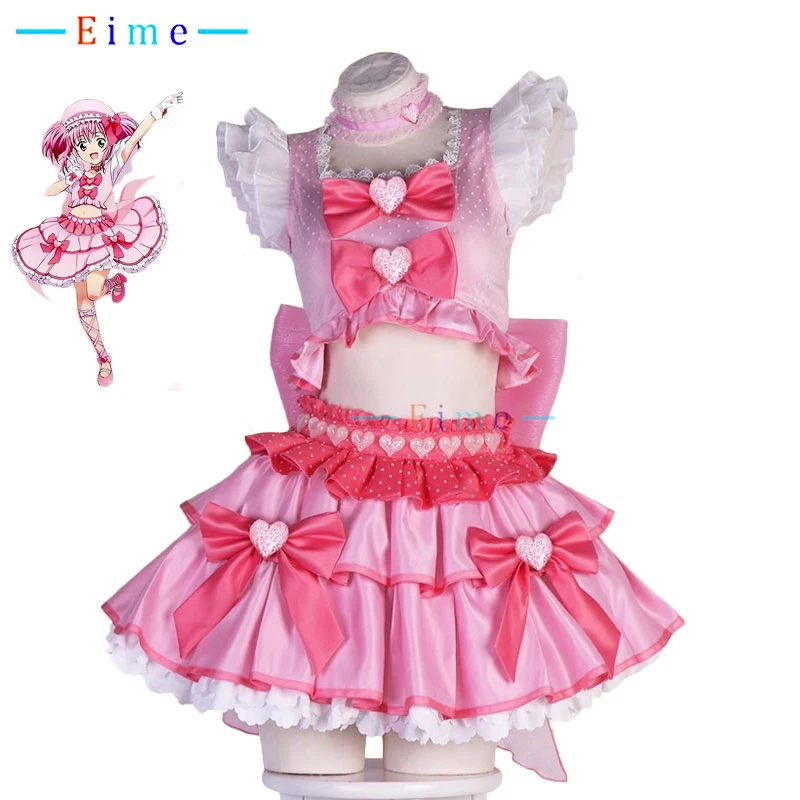 Hinamori Amu Cosplay Costume Anime Shugo Chara Cosplay Dress Party Suit Halloween Carnival Uniforms Custom Made