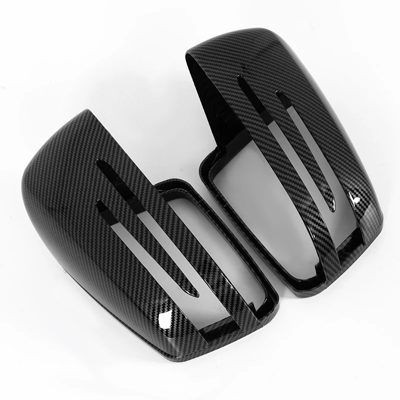 Rhyming Rearview Mirror Cap Wing Side Mirror Cover Housing Fit For Mercedes Benz W204 C207 W212 W221 C218 Car Accessories