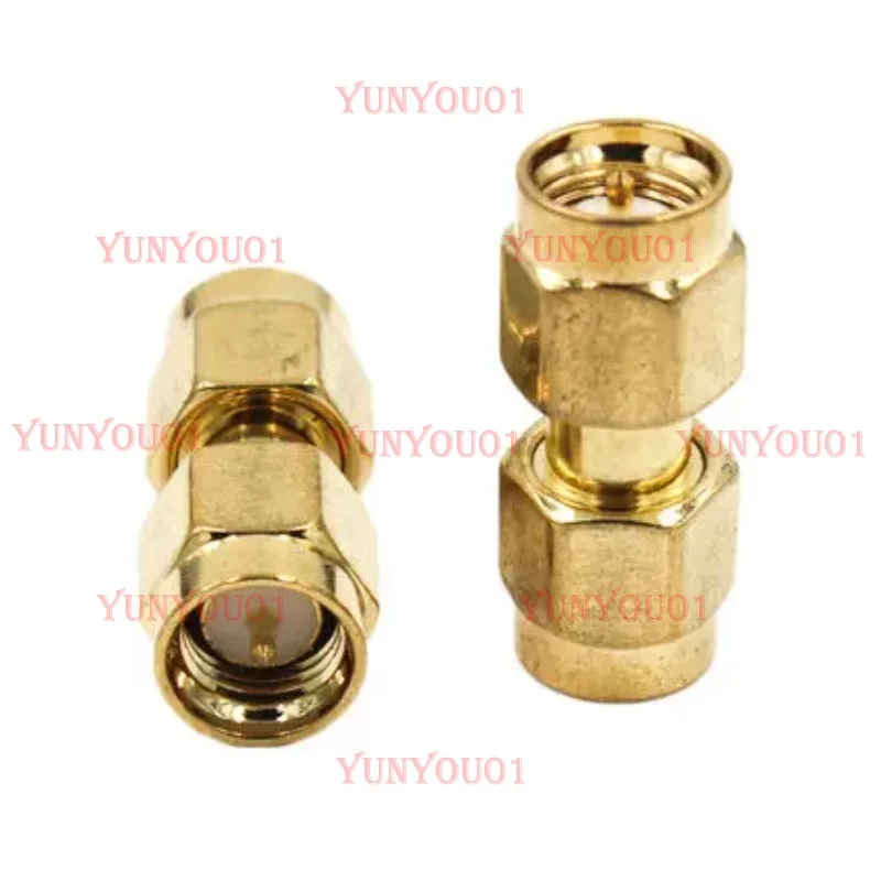 Public To Public Adapter, RF Coaxial Connector, Dual Male Channel, Dual End Internal Screw Spindle Adapter