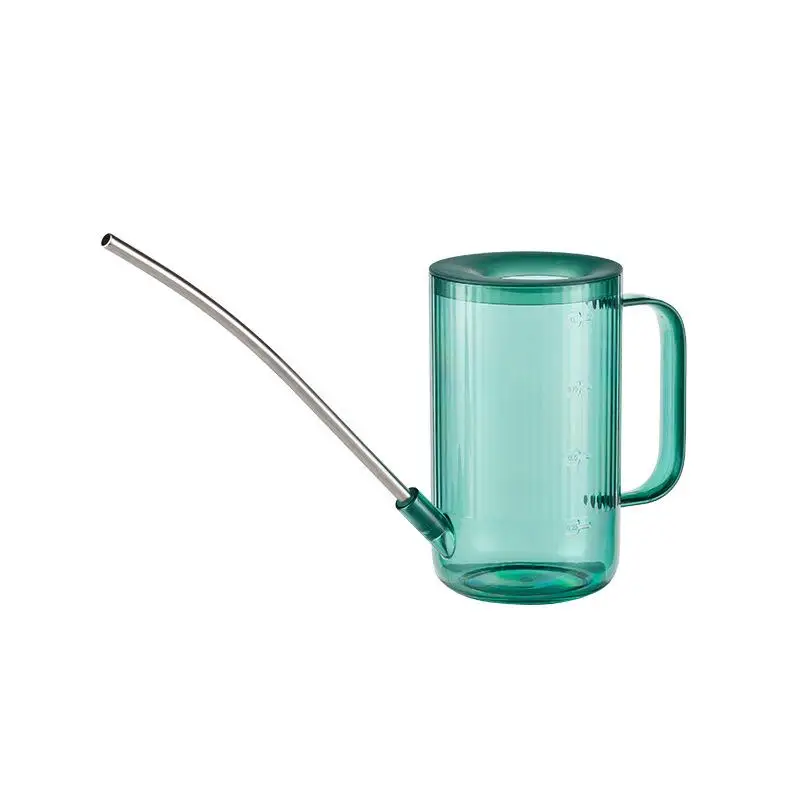 

1L Plastic Sprinkler Bottle Nordic Style Watering Can with Long Mouth for Home Gardening Water-Saving Fleshy Flower Spray Can