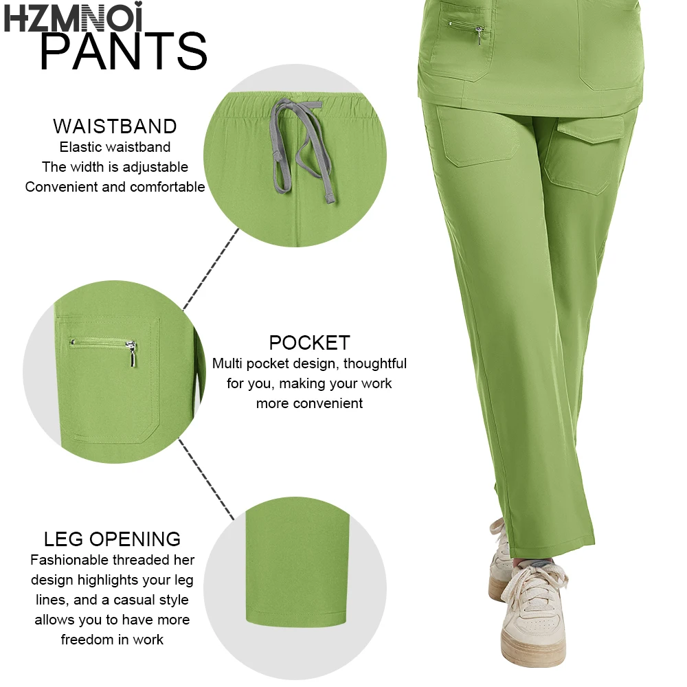 متعدد الألوان قصيرة الأكمام مستقيم الساق السراويل موحدة مجموعة الحبس مركز التمريض معاطف للأطباء والممرضات ملابس العمل الركض الملابس