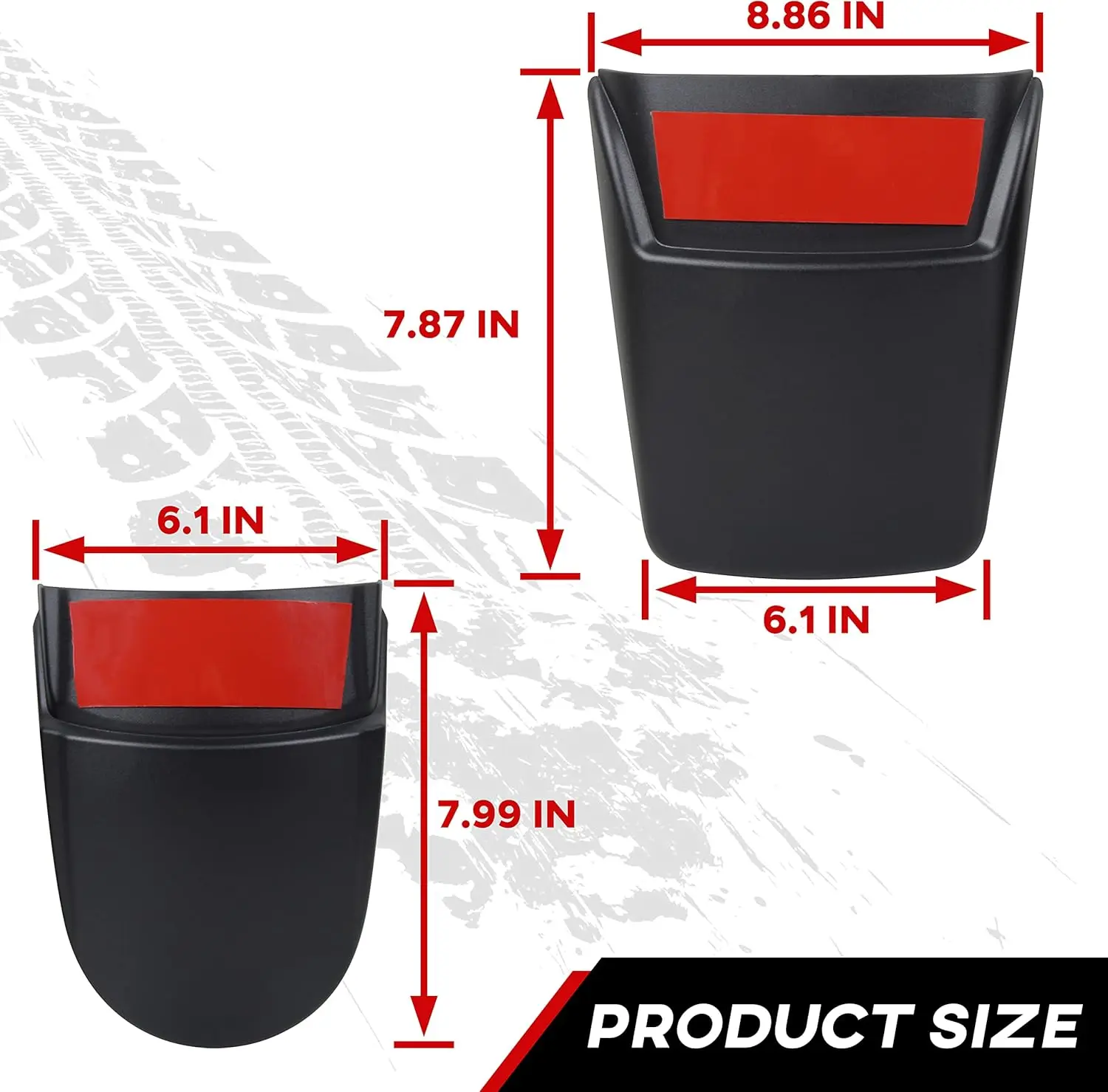 Front & Rear Mudguard Extender Kit for Pan America 1250 2021-2024