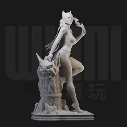 1/24 Scale Resin Figure Assembly Model Kit Fantasy Hobby Miniature Beauty Coser Diorama Toy Unassembled Unpainted 3D printing