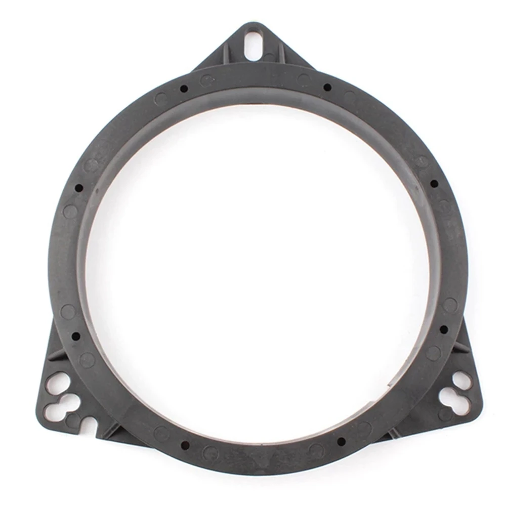 DT42-2PCS 6.5 Inch Car Horn Gasket Solid Speaker Washer Adapter Bracket Suitable For Toyota Corolla Nissan Qashqai