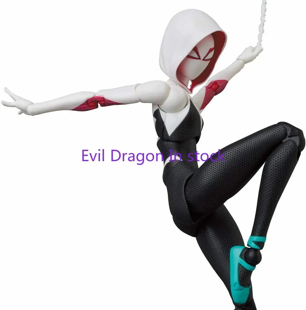 In Stock Medicom Toy MAFEX Maffex 134 No.134 SPIDER-GWEN Spider Gwen Reissue Action Figrue Anime Model Toys