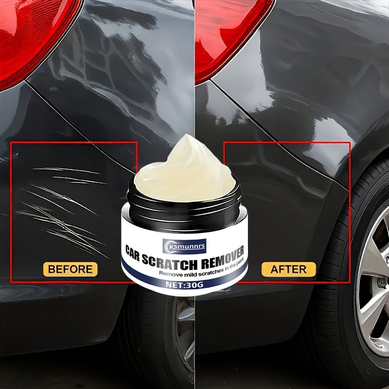 Car Scratch Repair Cream - Easily Repairs Minor Scratches, Instant Restoration, Smooth Surface, Suitable for All Vehicles to Qui