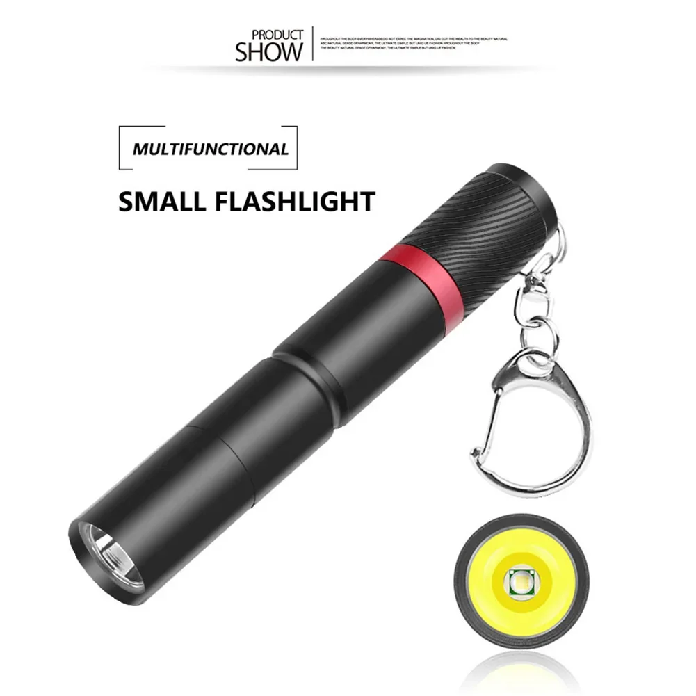 Mini Penlight Portable XPE LED Flashlights 3 Modes Waterproof Camping Torch Aluminum Alloy Torchs for Medical