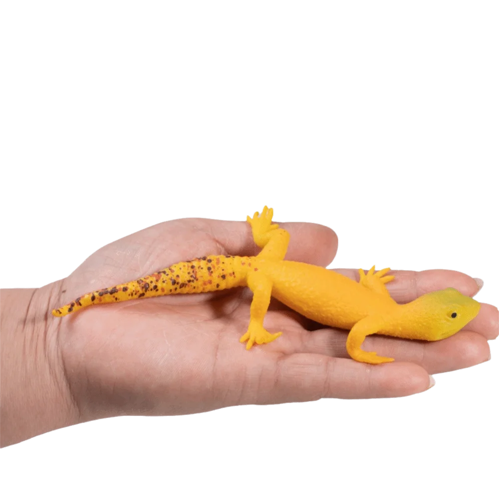 Gecko Prank Props Simulation Lizard Figures Cognition Toys Animal Figurines Gecko Figurine Toy Soft TPR Family Games