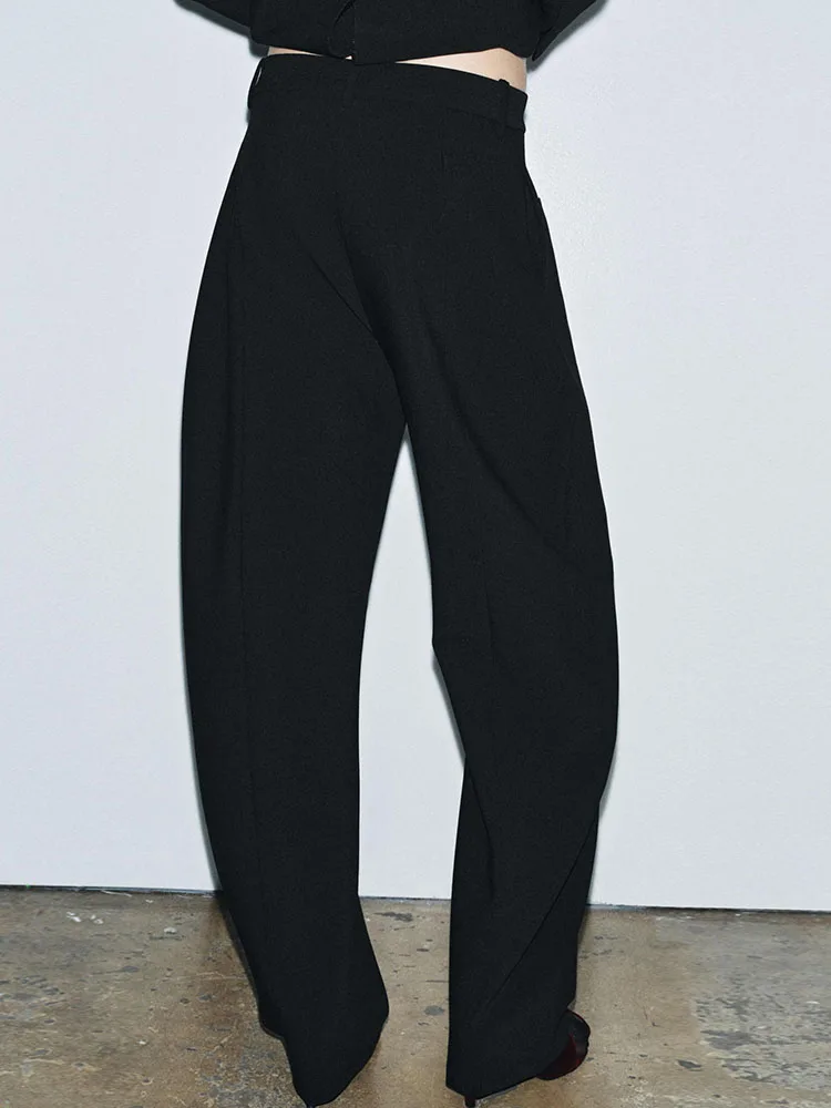 

Winter New Women's Suit Jaet Balloon Sle Pants Casual Slim Fit Long Sve Regular Length Other Material 00% Ladies Coat