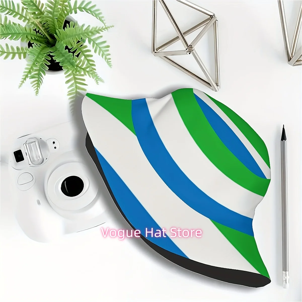 ()1pcs Sierra Leone Flag Printed Fisherman Hat Suitable for Both Men and Women, Stylish Sun Hat with Fun Personality, Outdoor Va
