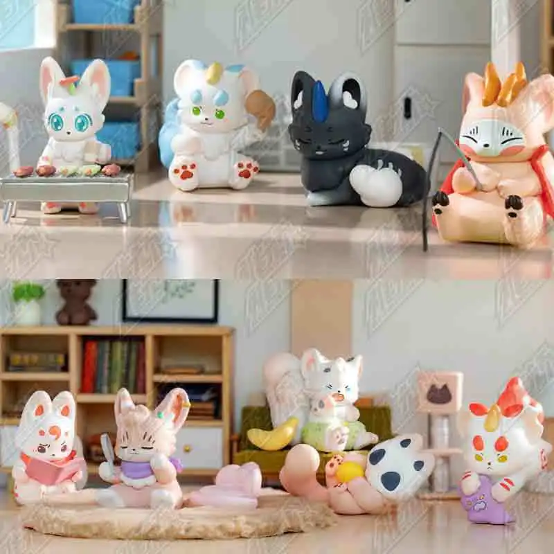 

Аутентичная без человеческого зверя, серия God Beast Breeding, мини-коробка, слепая коробка, модная коллекционная фигурка, подарок