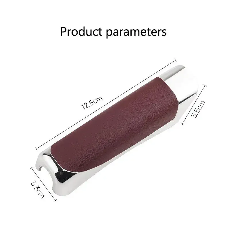 2025 حار 1 قطعة تصفيف السيارة غطاء فرامل اليد فرملة اليد قبضة حامي الحال بالنسبة لأودي Sline A3 A1 A4 B8 B7 A5 A7 A8 B9 B6 C6 Q2 Q3 Q5 #6