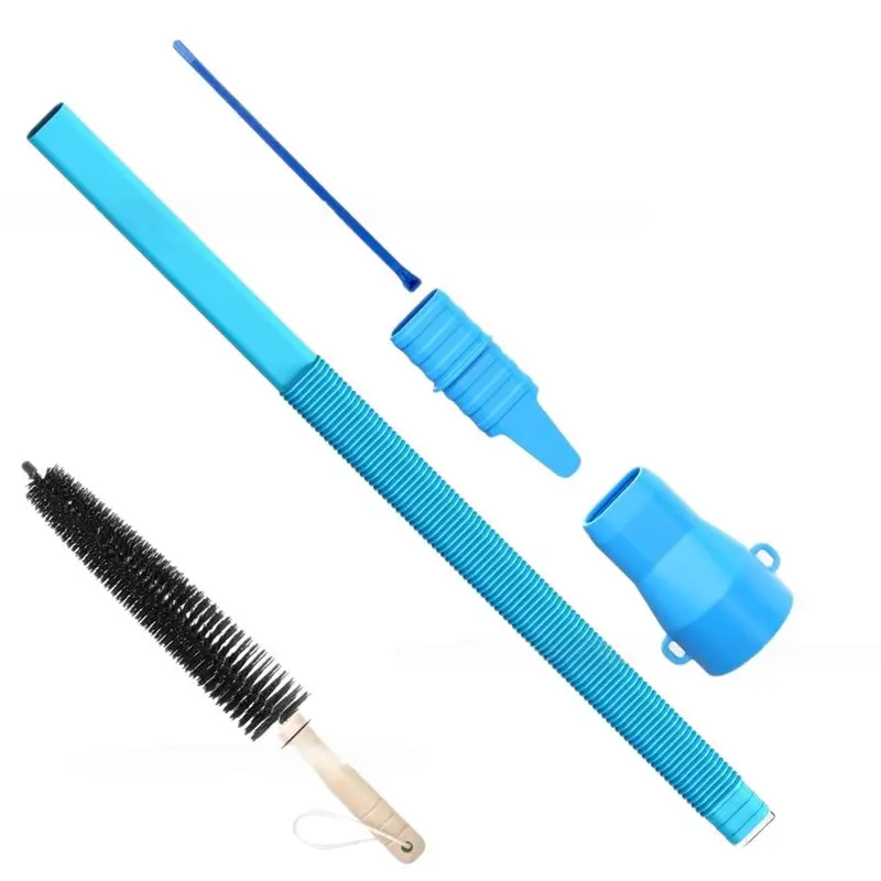 AB66-Dryer Vent Cleaner Kit Dryer Lint Cleaner Vacuum Attachment & Brush Dryer Vent Cleaning Kit For Dryer Lint Trap Cleaner