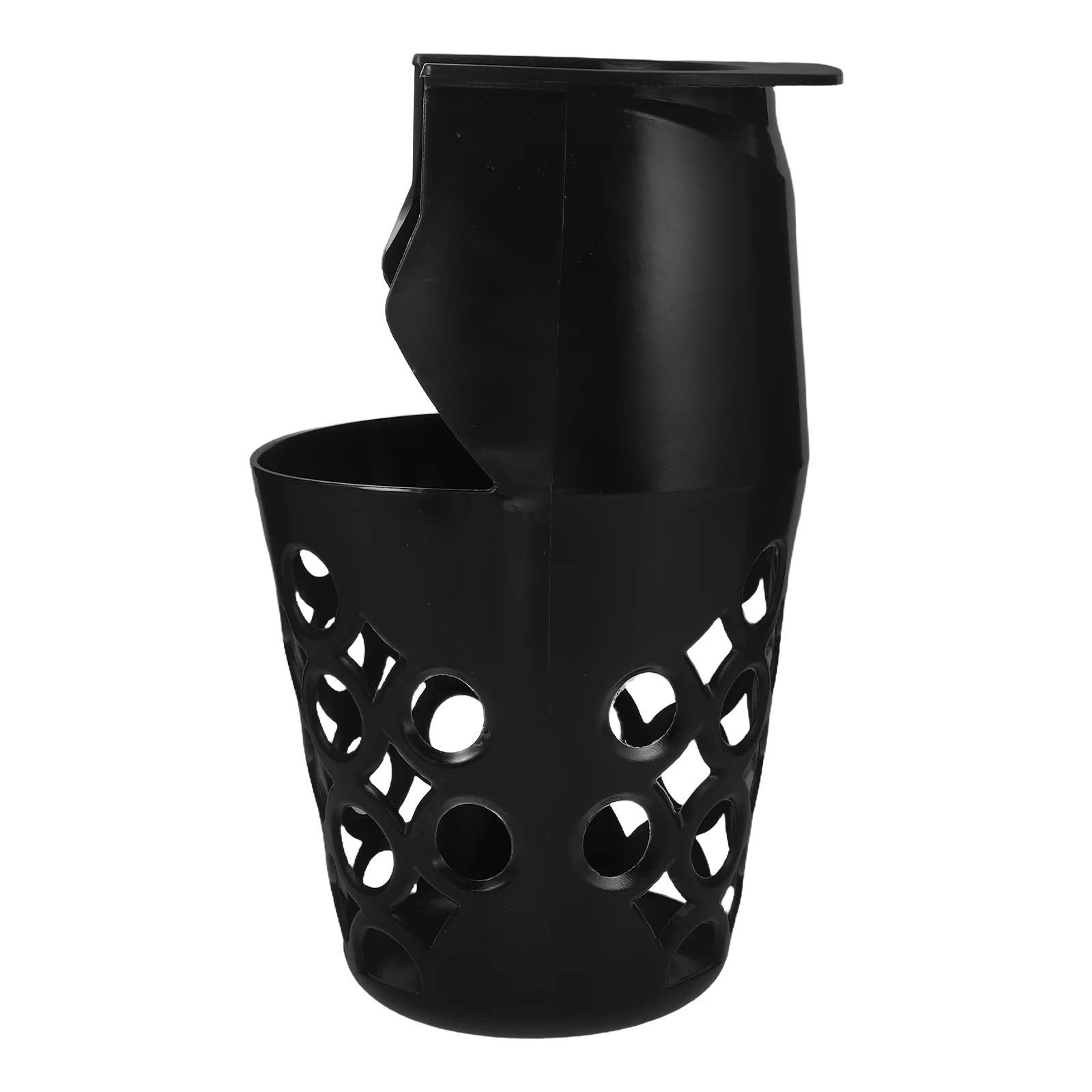 

Black Plastic Pool Table Replacement Pockets Smooth Ball Drop Design For American Style Billiard Tables Durable