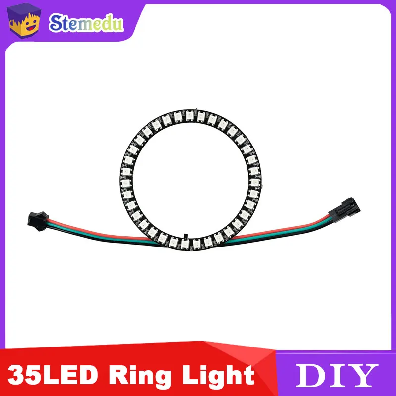 ws2812b-35led-anel-modulo-dc5v-enderecavel-rgb-programavel-led-circulo-luz-para-decoracoes-diy-projetos-arduino