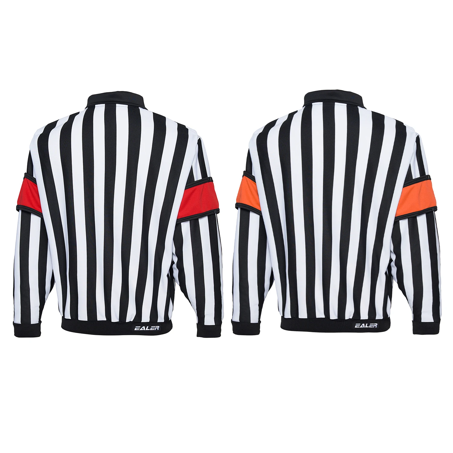 Han Duck free shipping black and white referee jersey in stock