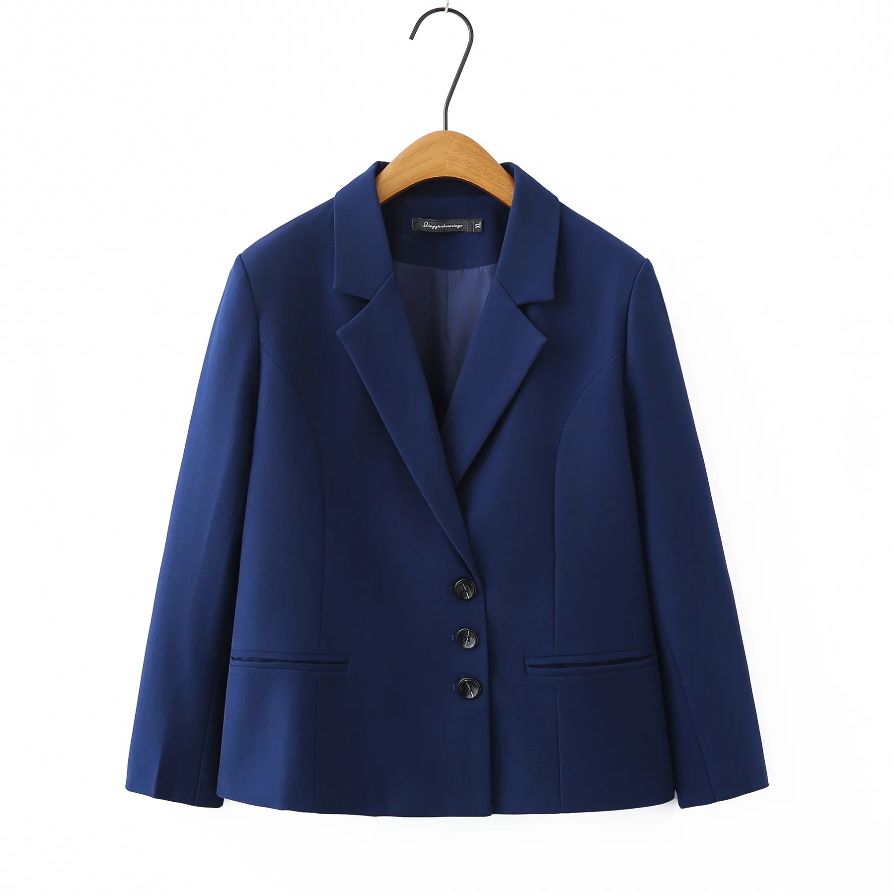 

XXXXXL Fashion Plus Size Woman Clothing Blazer 2026 Spring Preppy Style Coat Tailored Collar Single Breasted Suit Jacket 2605