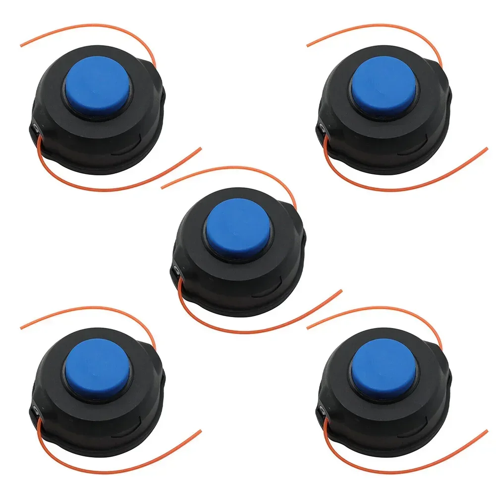 

10*10*3cm 5-Pack Trimmer Head Automatic Line Feed Lightweight And Sturdy Maximum Speed 13300rpm Plastic, Metal, Nylon
