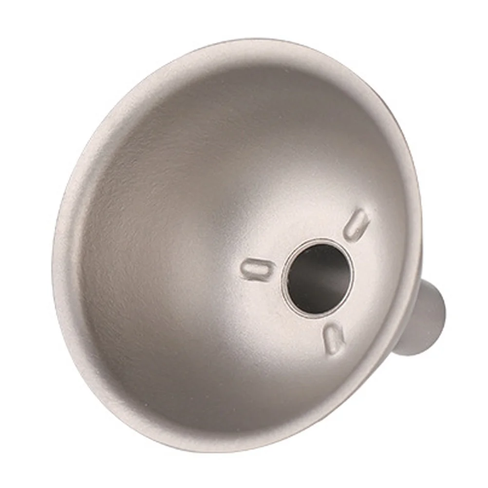 

Mini Titanium Funnel for Liquor Oil Liquid Transferring Portable Camping Tool Reusable Metal Kitchen Accessory Small Funnel Tool