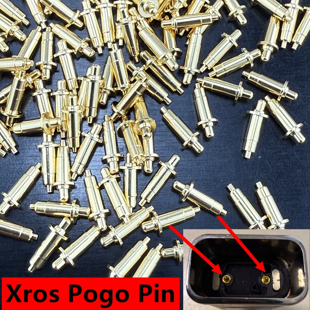 100pcs-5pcs Xros Pogo Pin Body Battery Spring Connector Loaded Through  5A-10A High Power For All the 2ml Tank/Xros 3/4/4 Mini