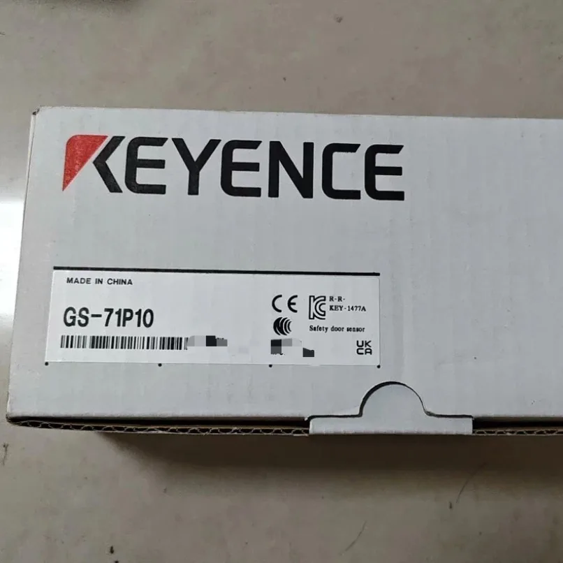 KEYENCE GS-71P10 Safety Interlock Switch PNP 10m Cable IP69K Electromagnetic Locking PLe SIL3 24V DC #familitrade