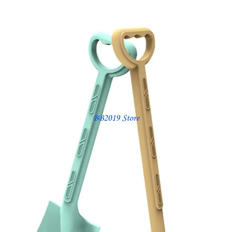 لعبة مجرفة رمل Q0KB مكونة من قطعتين للأطفال في الهواء الطلق ومرح الشاطئ الإبداعي #2