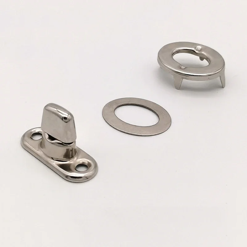 Image of 10/20 Sets Drehverschlüsse in Marinequalität, Drehknopf, Öse und Bolzen für Leinwand, einfach zu installierende Befestigungs-Drehknöpfe