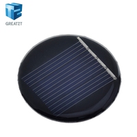 GREATZT 1/5pcs 2V 35mA 0.07W D36MM Polycrystalline Solar Panel Power Charge DIY Module Portable Solar Cell Battery