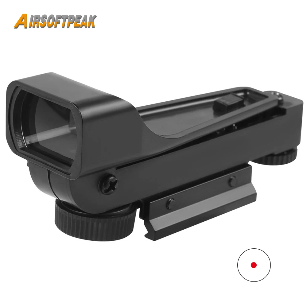 Red Dot Sight Tactical Rifle Scope Collimator Reflex Sight for War Game Airsoft Shooting Optical Sight for 20mm Rail Mount