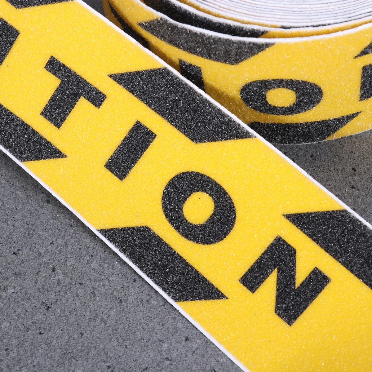 

2Pcs Caution and Watch Your Step Non Skid Safety Tape Anti Safety Tape 2 inches by 16.4ft Indoor or Outdoor Applicable