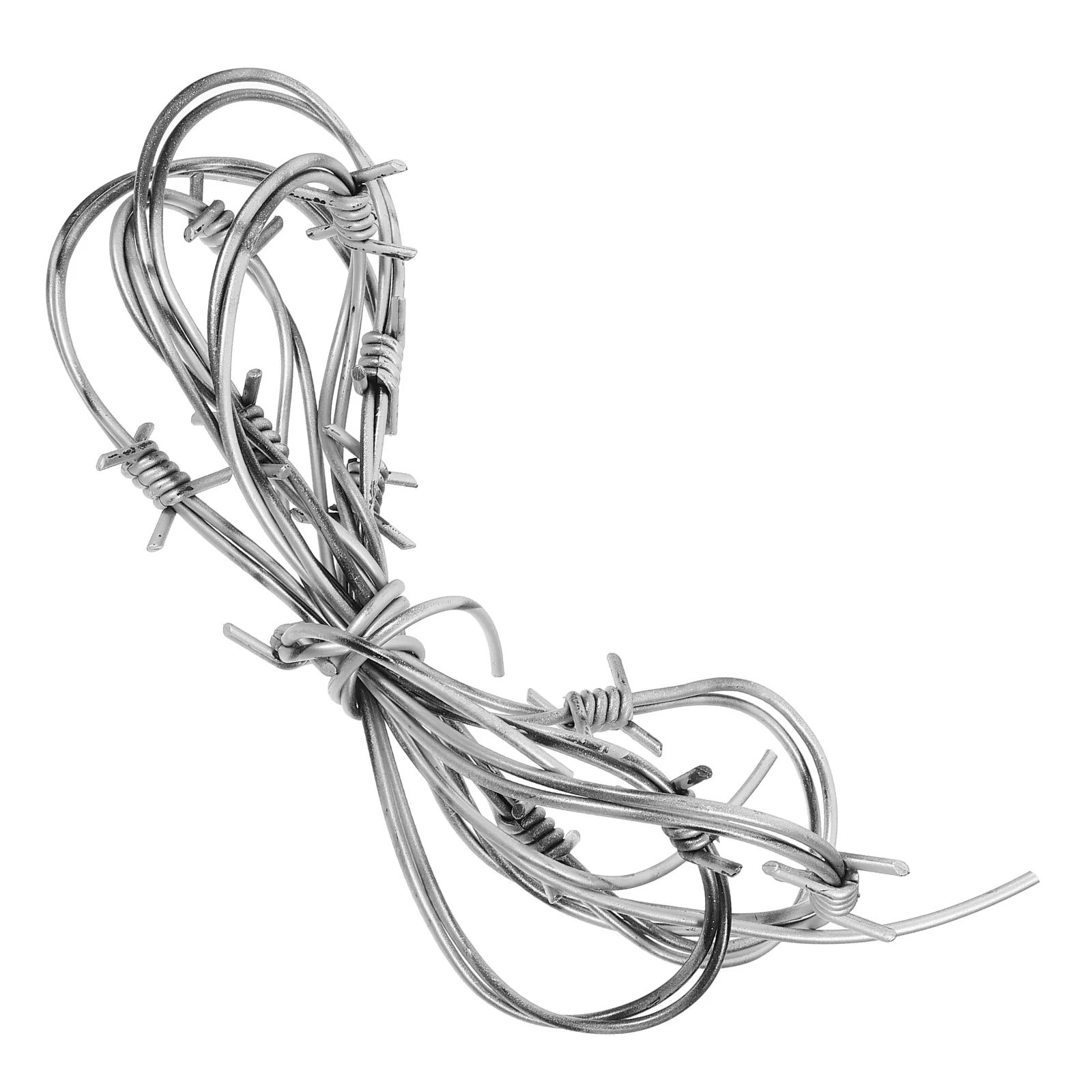 

Wire Chain Props Fake Barbed Wires Garland PVC Simulation Halloween Party DecorationsHaunted House Cosplay Performance Toys