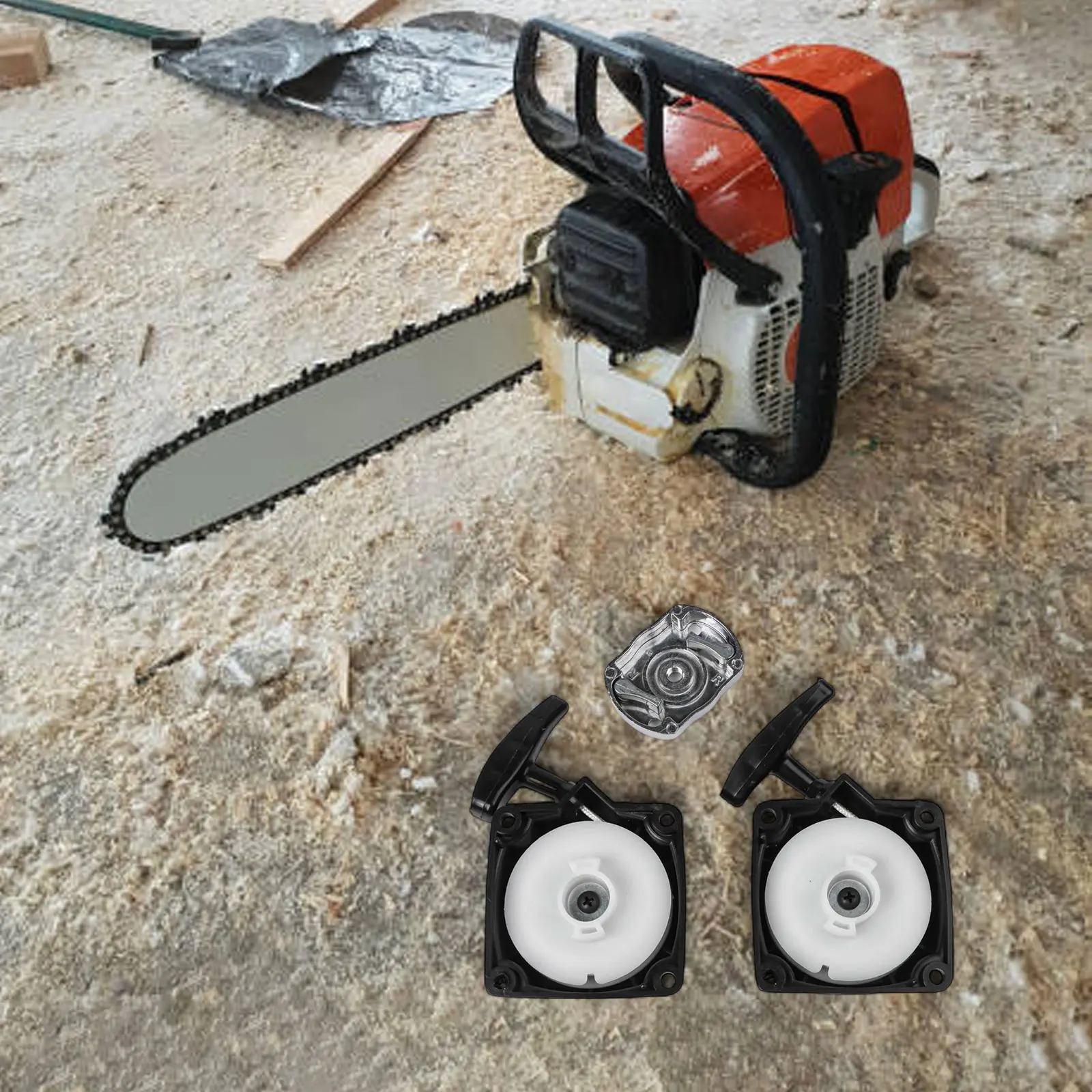 Efficient Brush Cutter for starter Gardening Tools Rope Pull for starter Easy Installation Quick Start for versatile