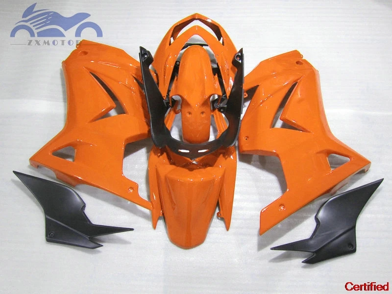 Kit Fairing injeksi untuk Kawasaki Ninja 250R 2008-2014 ZX250 ABS Fairing EX250 08-14 suku cadang bodi oranye