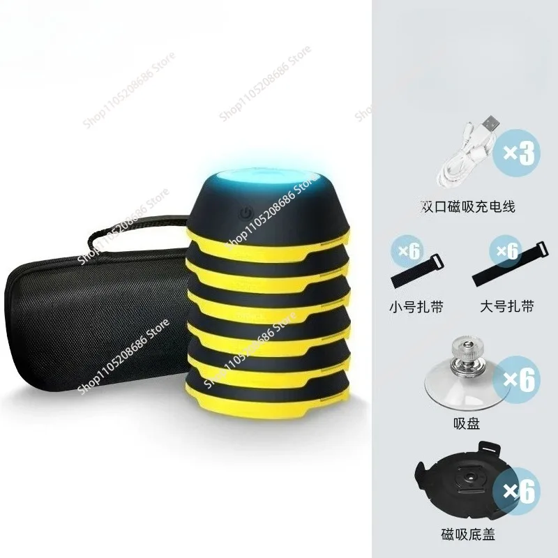 Basketball Football Boxing Sports Flash Reflection Equipment Speed Agility  Reaction Training 6 Lights