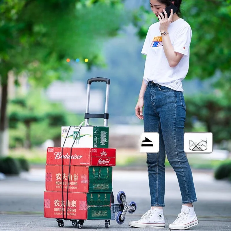 large-capacity-silent-stackable-stainless-steel-shopping-cart-portable-kitchen-storage-utility-vehicle-aluminum-alloy-buy-veg