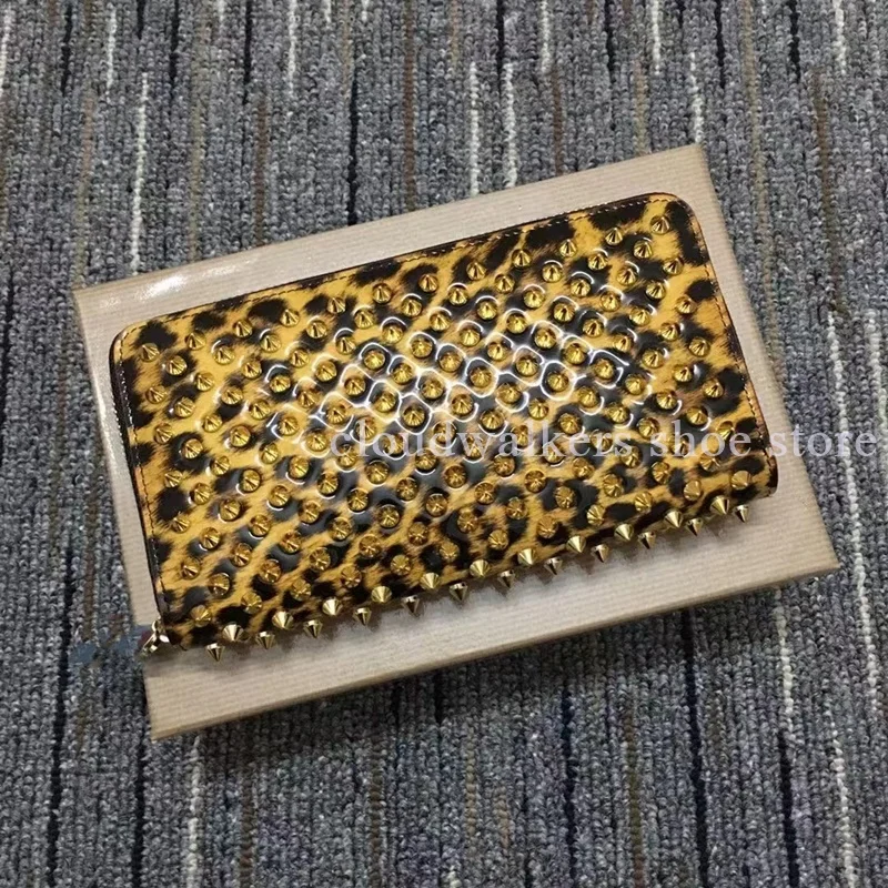 

Classic Rectangle Rivet Decor Clutch Bag Men's Women's Same Style Men's and Women's Same Style Daily Takeaway Purse Wallet
