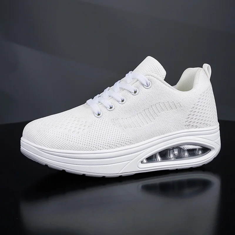 

Platform Women Sneakers Casual Breathable Walking Shoes Tenis Masculino Zapatillas Mujer Footwear Wedge Ladies Flat Shoes