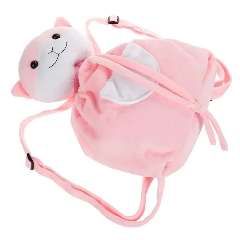 حقيبة ظهر Nanami Chiaki Cat Danganronpa حقيبة كتف مدرسية وردية Dangan Ronpa حقائب دعائم تنكرية للهالوين هدايا للنساء والفتيات