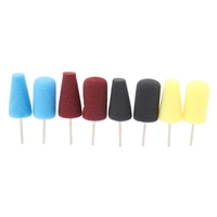 Buffing Polishing Wheel Car Polish Buffing Shank Polishing Sponge Cone Metal Foam Pad Car Maintenance Automobile Cleaning Tool