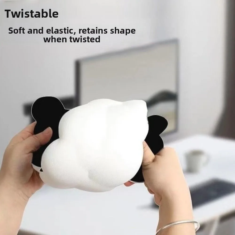 

Противоизносный коврик для клавиатуры из искусственной кожи, поддерживающий запястье, противоскользящая эргономичная подушка для мыши, мягкий комфортный коврик для мыши с облаком, защитный коврик для мыши