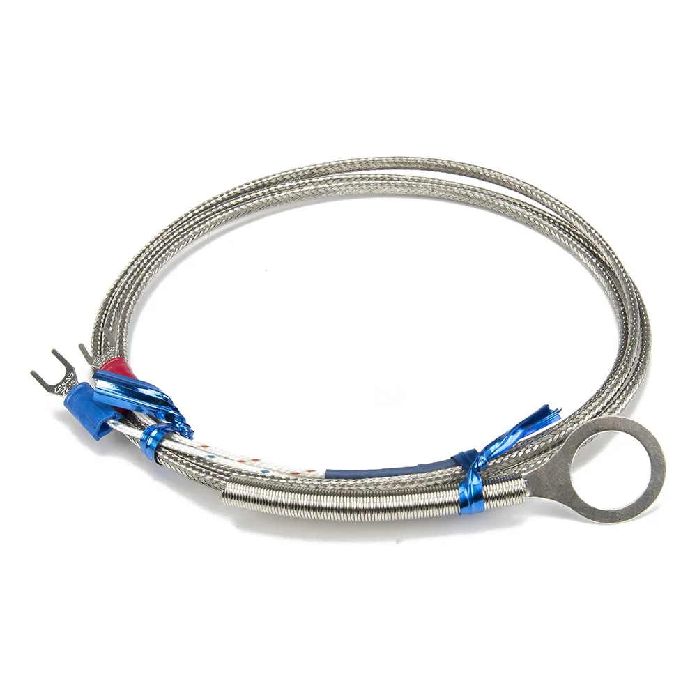 FTARR01 J type 1m metal screening cable ring head thermocouple temperature sensor