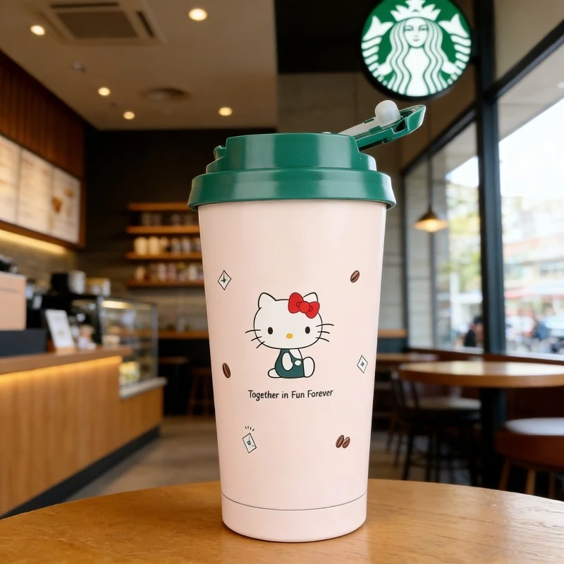 Vaso Térmico Starbucks con Doble Aislamiento al Vacío, Edición Limitada Hello Kitty 2025, Taza para Café Helado, Regalo de Cumpleaños Perfecto