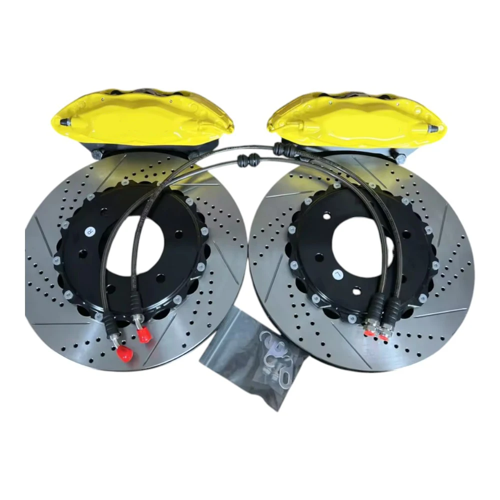 

four professional large brake kits modify the brake system disc caliper