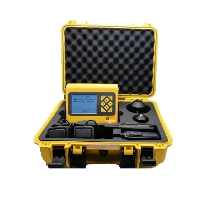 Tem H51 Digital Concrete Thickness Gauge Convenient For Laborer Data Management