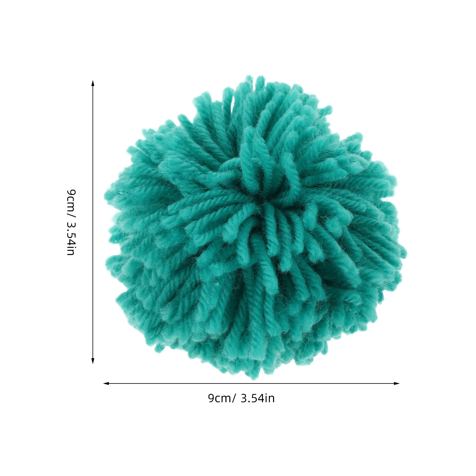 20 Stück Weiche Garnball-Dodgeball-Sets 9cm Mini-Kickball für Outdoor-Spielplatz-Spiele Wurf- und Fangsport Vorschul-Pausen-Ausrüstung
