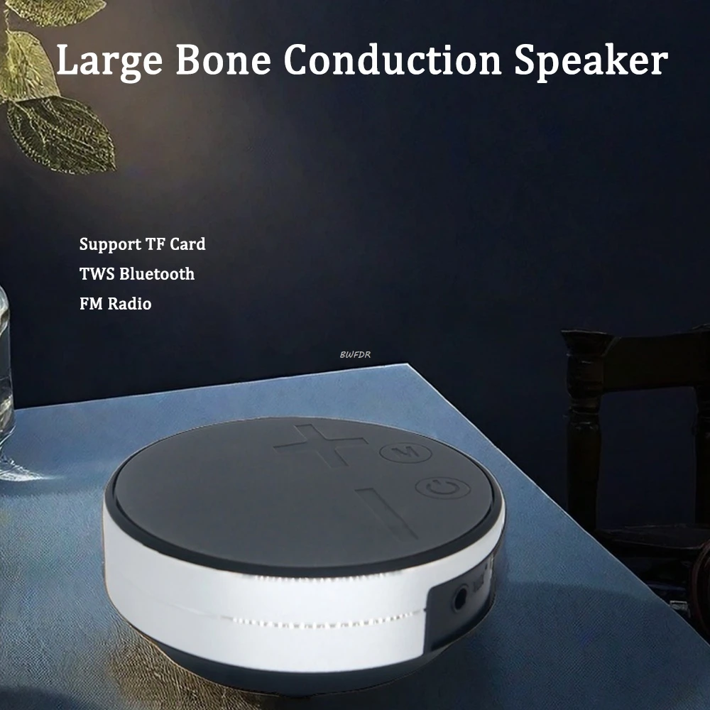 Hot Large Bone Conduction Speaker Support TF Card Play Music Bluetooth TWS Speakers Wireless Stereo Dual Sound Box Wholesale