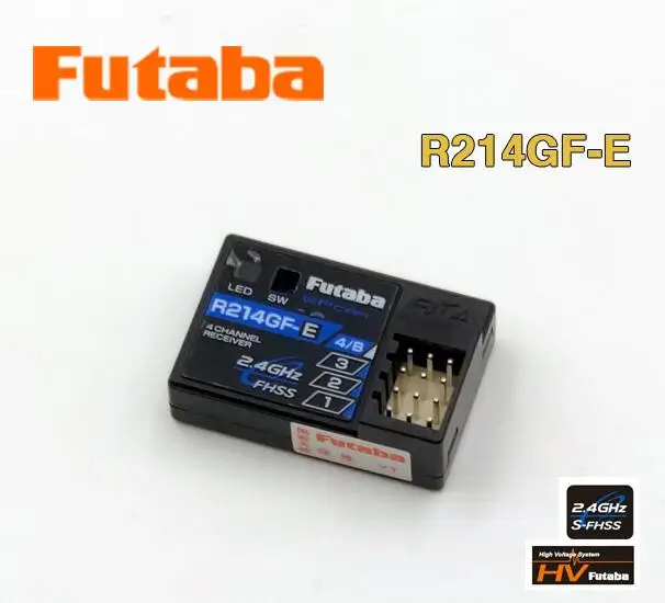 

Futaba R214GF-E HV high voltage receiver S-FHSS 4-Channels 4PL 4PLS 3PV 4PV 4PX RX 10PX 7PX T7XC RC MINI Car truck board