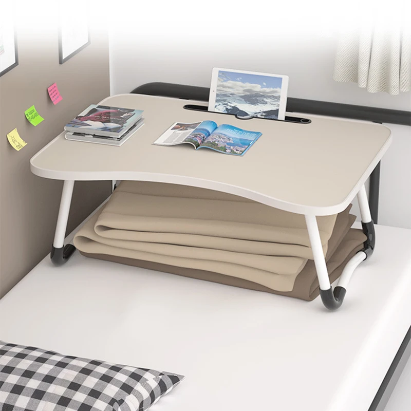 Bed Desk Laptop Desk Study Table Folding College Student Dormitory Small Table Lazy Table Ipad Desk Game Table Easy To Store