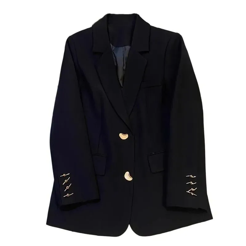 بدلة نسائية غير رسمية متعددة الاستخدامات Jaet 2025 ربيع النسخة الكورية الجديدة تصميم راقي ملابس خارجية من ألياف البوليستر #4